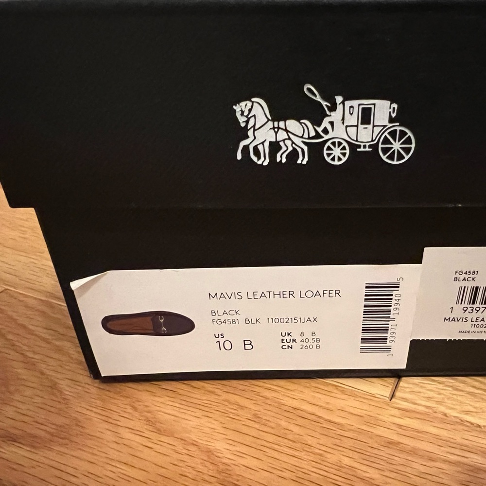 Coach Mavis Leather Loafer - Picture 2 of 7